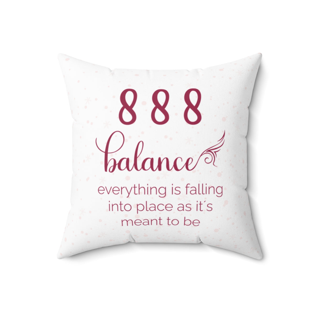 Angel Number 888 Jazzberry Cushion