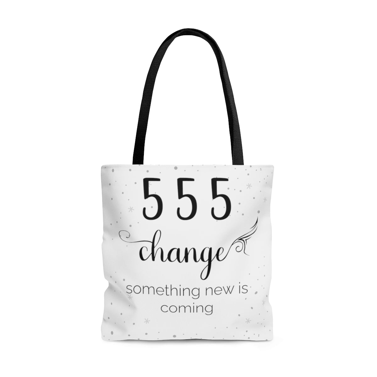 ANGEL NUMBER 555 TOTE BAG