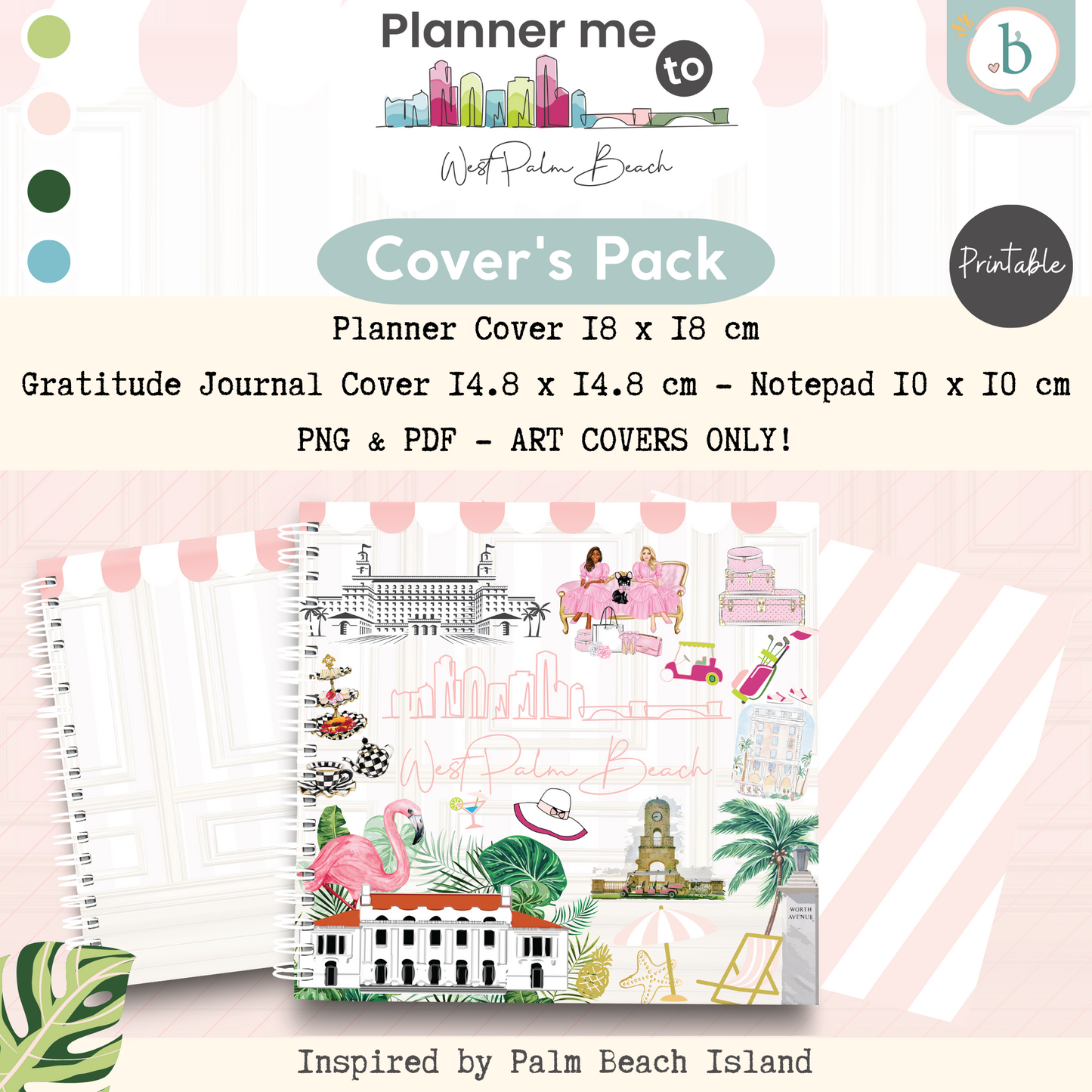 Planner me to - Printable Planner, Journal & Notepad Cove