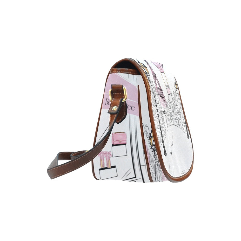 CHARLOTTE IN PARIS SADDLE BAG