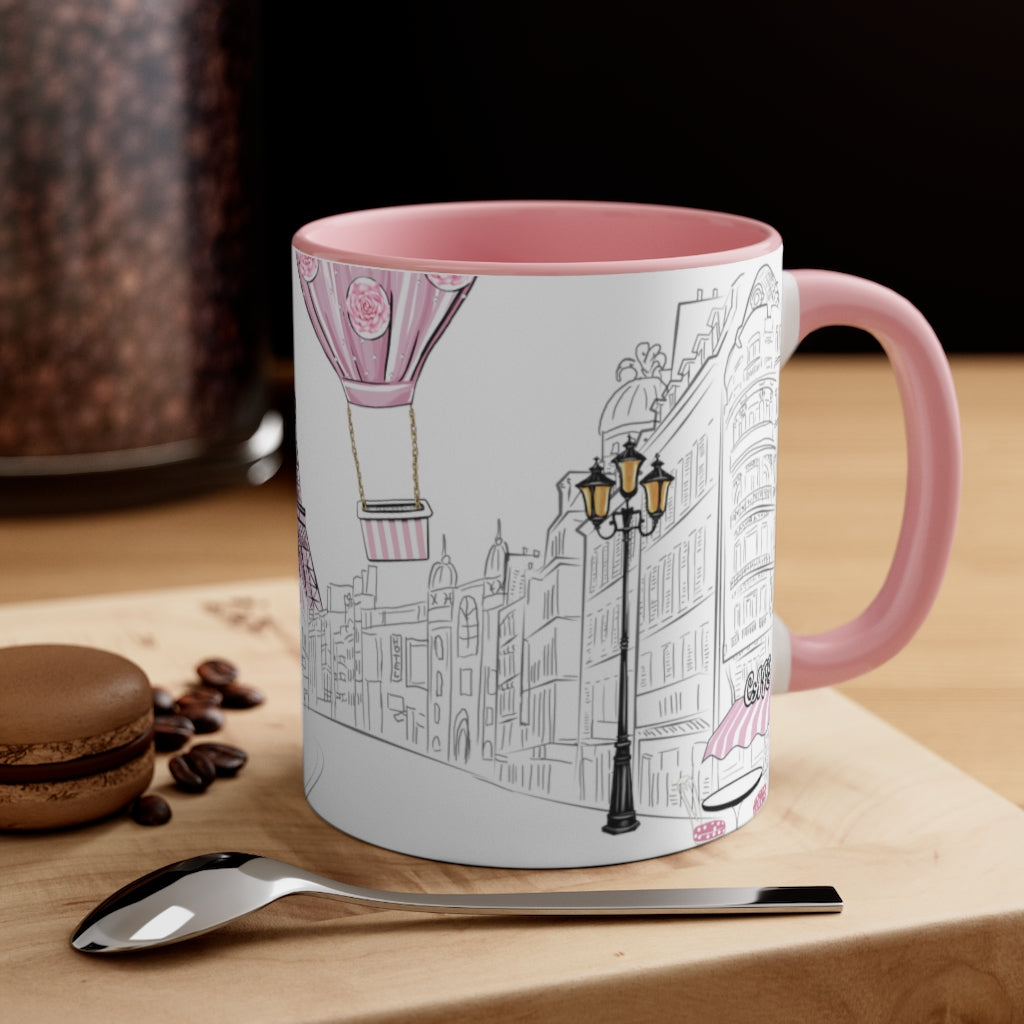 CHARLOTTE IN PARIS COFFEE MUG, 11OZ