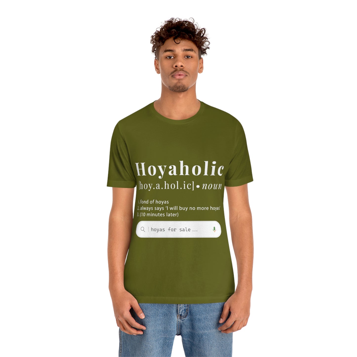 HOYAHOLIC DICTIONARY DEFINITION SHORT SLEEVE TEE