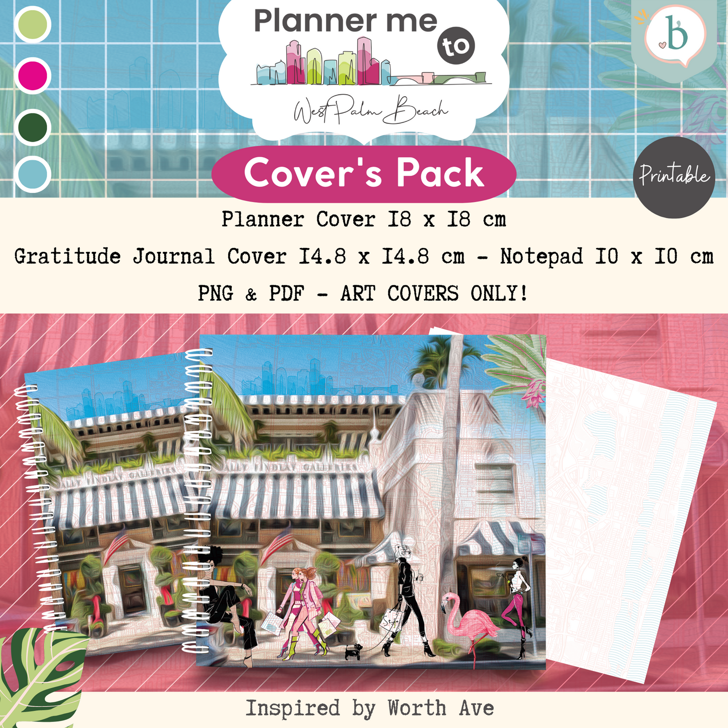 Planner me to - Printable Planner, Journal & Notepad Cove
