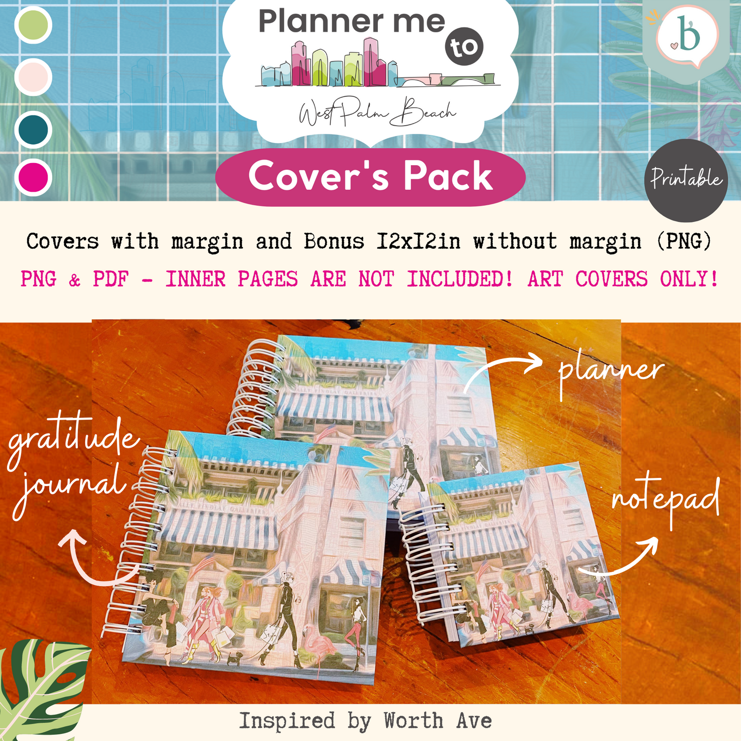 Planner me to - Printable Planner, Journal & Notepad Cove