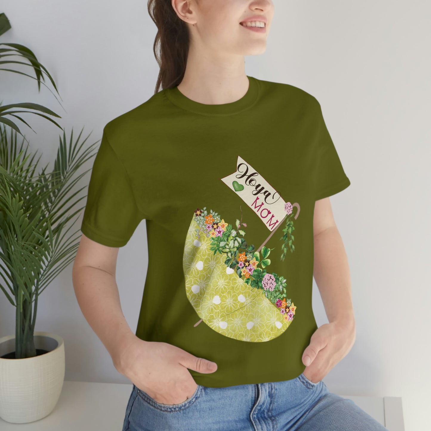HOYAHOLIC GREEN UMBRELLA SHORT SLEEVE TEE