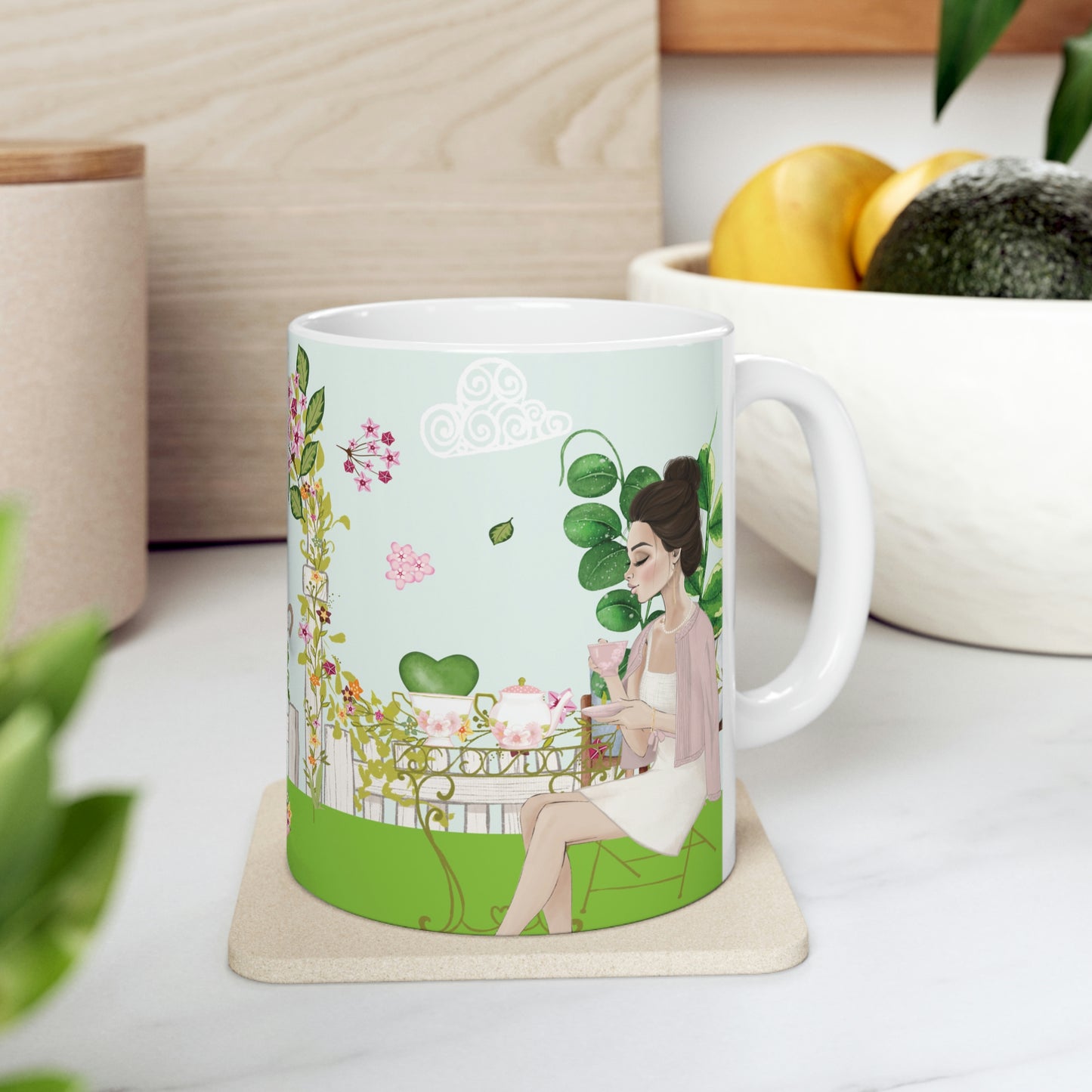 HOYAHOLIC HIGH TEA GARDEN MUG 11oz