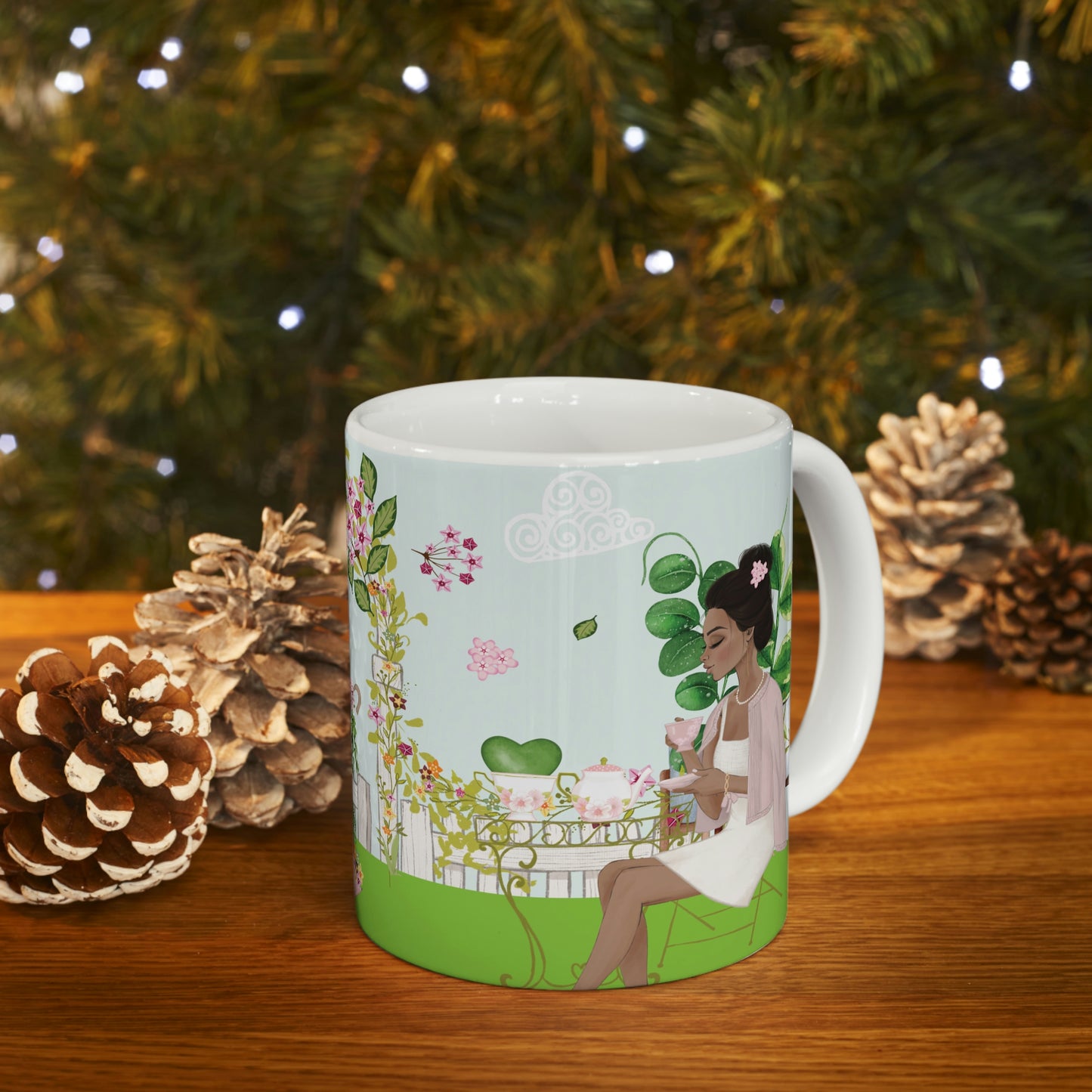 HOYAHOLIC HIGH TEA GARDEN MUG 11oz