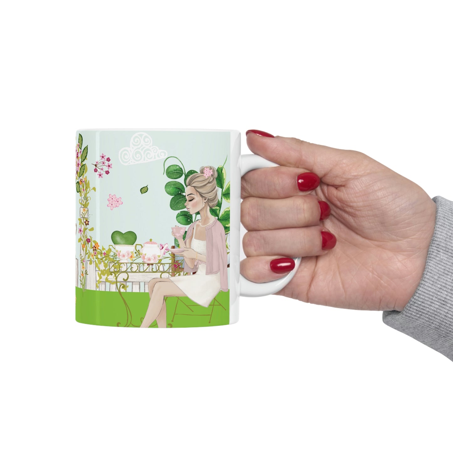 HOYAHOLIC HIGH TEA GARDEN MUG 11oz