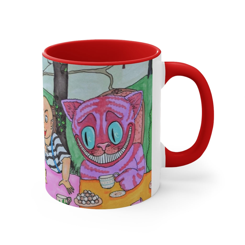ALICE MUG- WHITE QUEEN, T&T, CHESHIRE CAT
