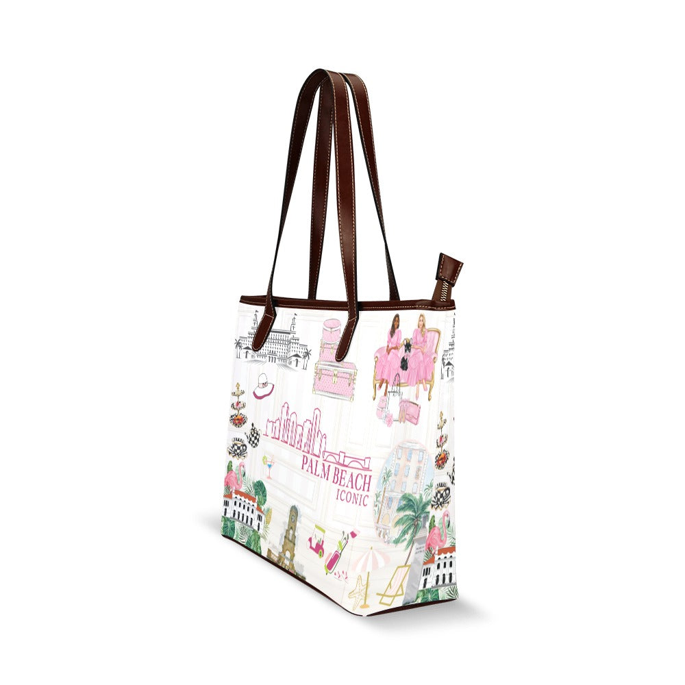 PALM BEACH ICONIC BOOK TOTE