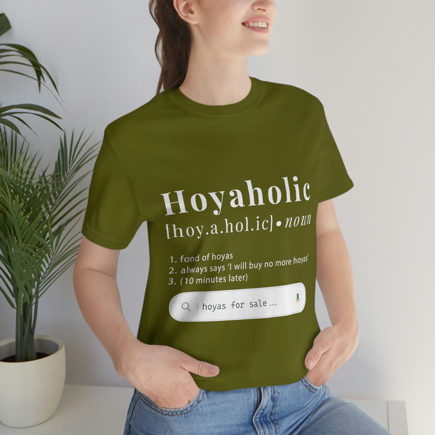HOYAHOLIC DICTIONARY DEFINITION SHORT SLEEVE TEE