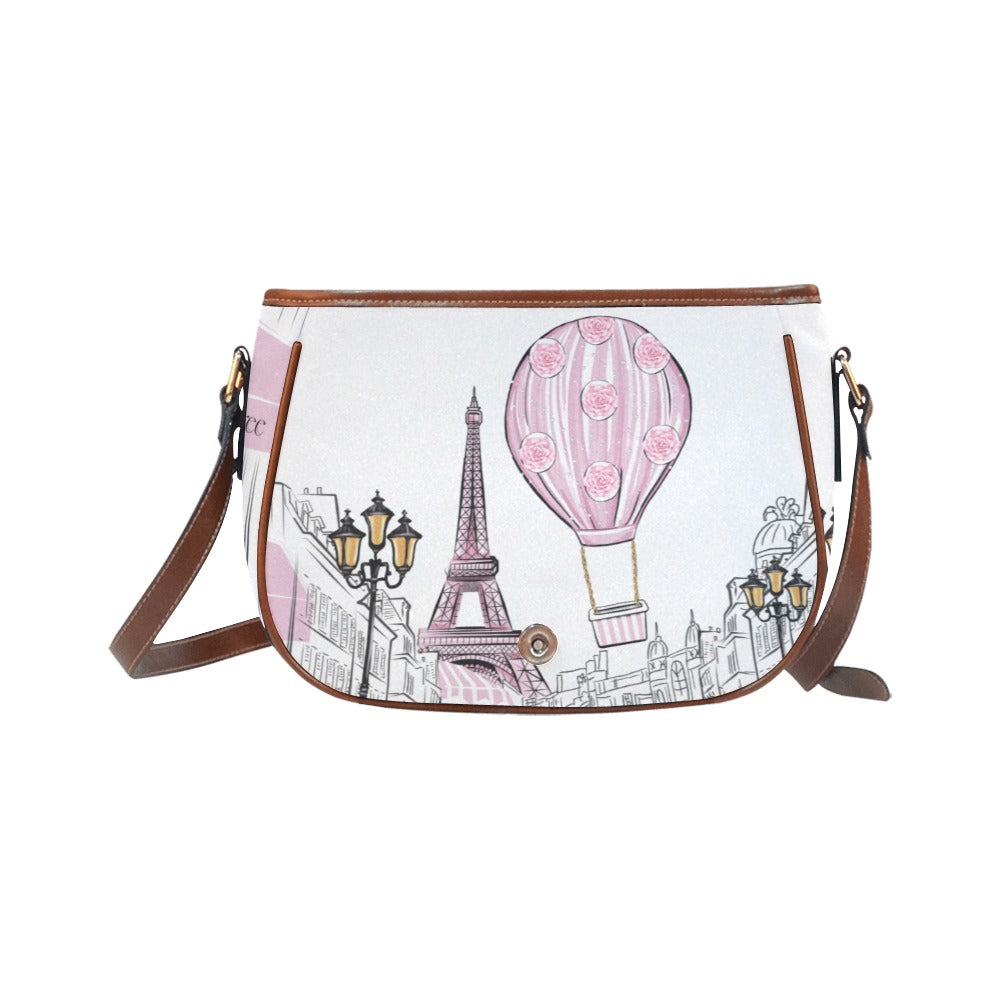 CHARLOTTE IN PARIS SADDLE BAG