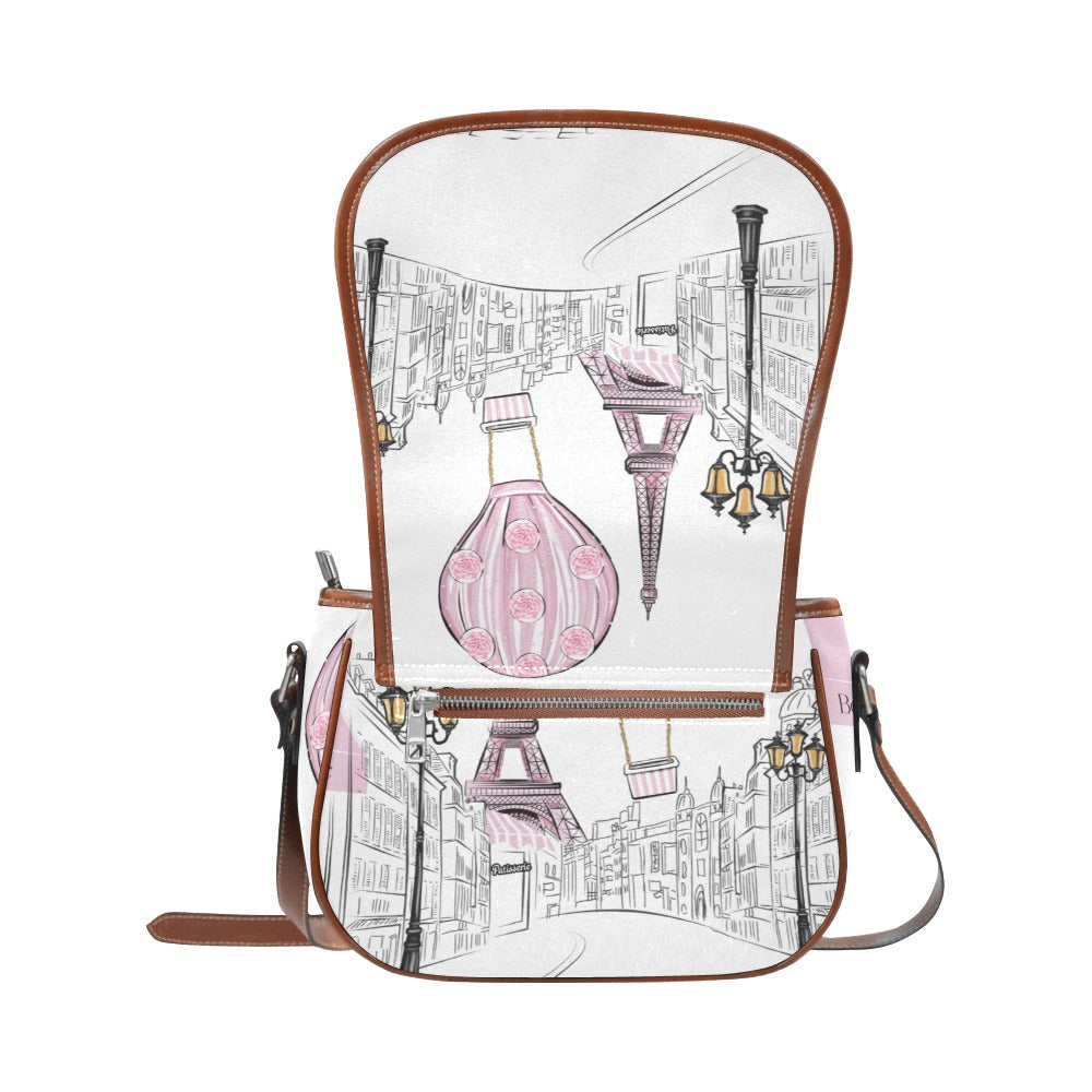 CHARLOTTE IN PARIS SADDLE BAG