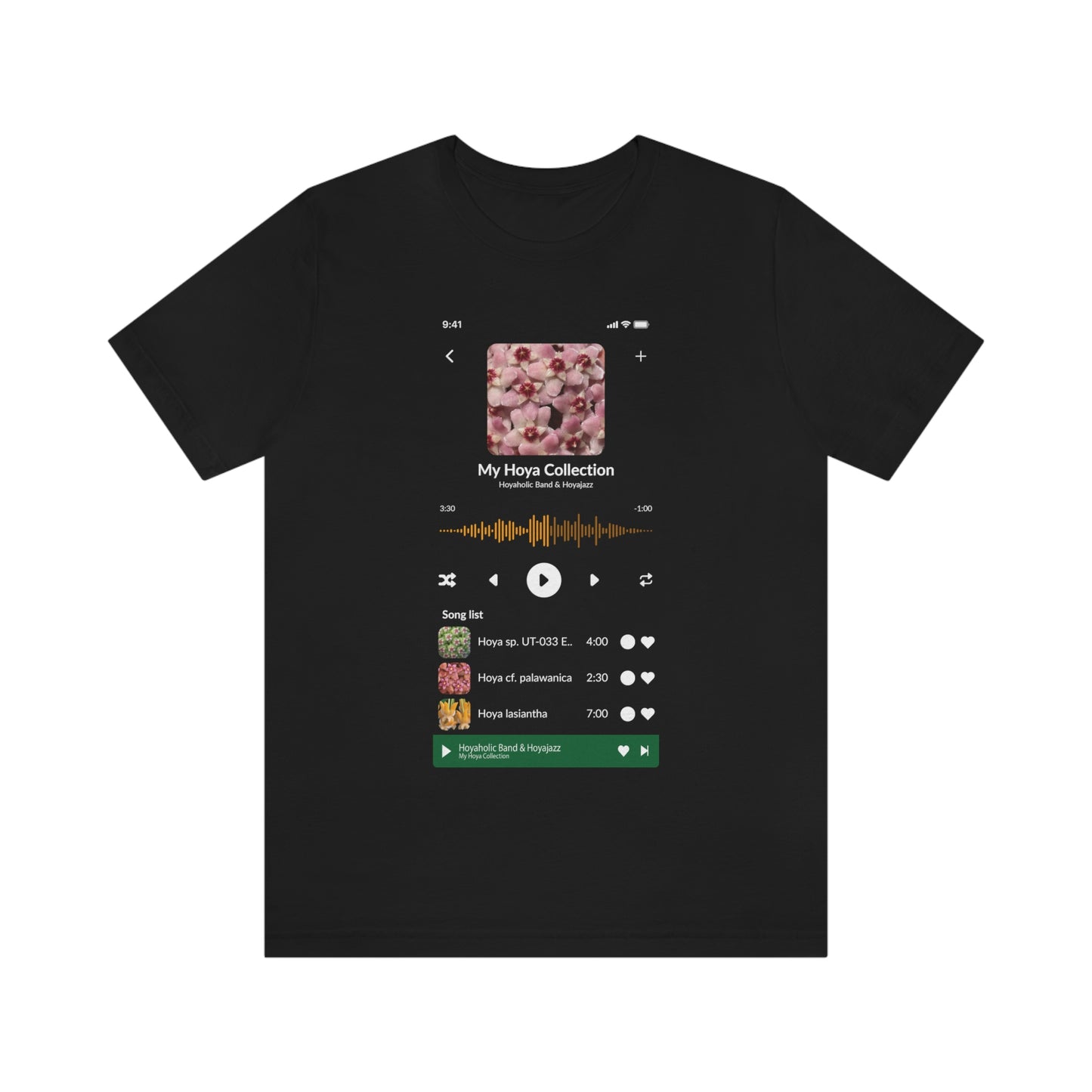HOYAHOLIC PLAYLIST SHORT SLEEVE TEE