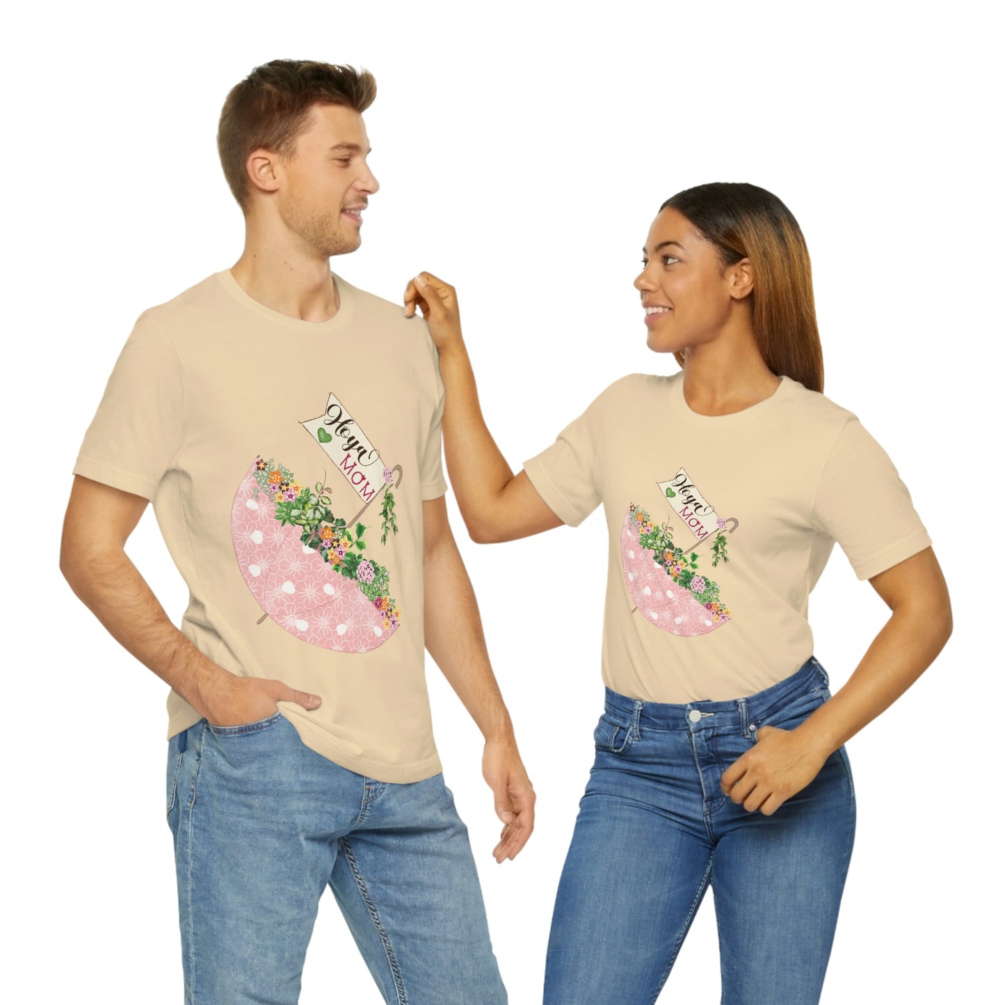 HOYAHOLIC PINK UMBRELLA SHORT SLEEVE TEE