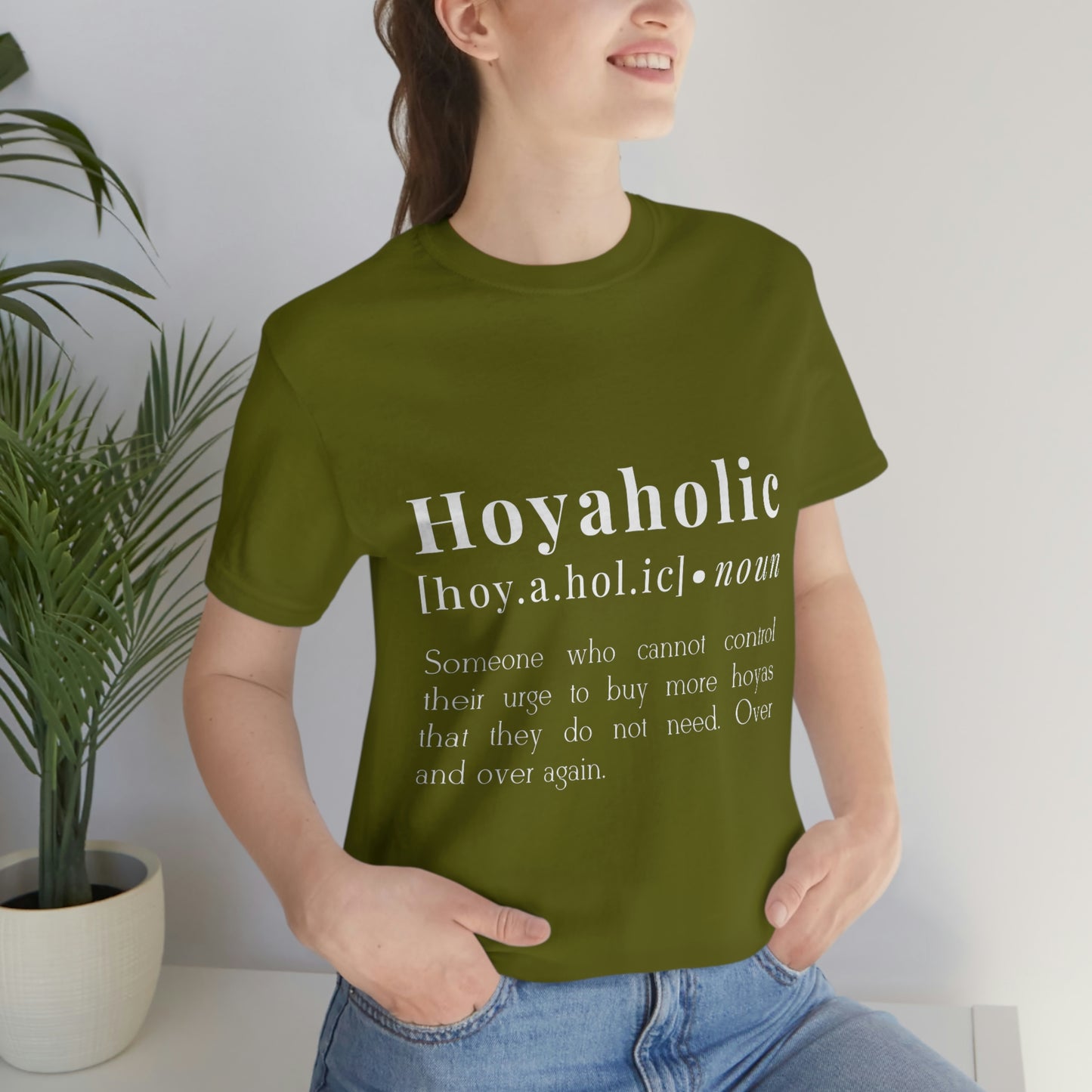 HOYAHOLIC DICTIONARY DEFINITION SHORT SLEEVE TEE