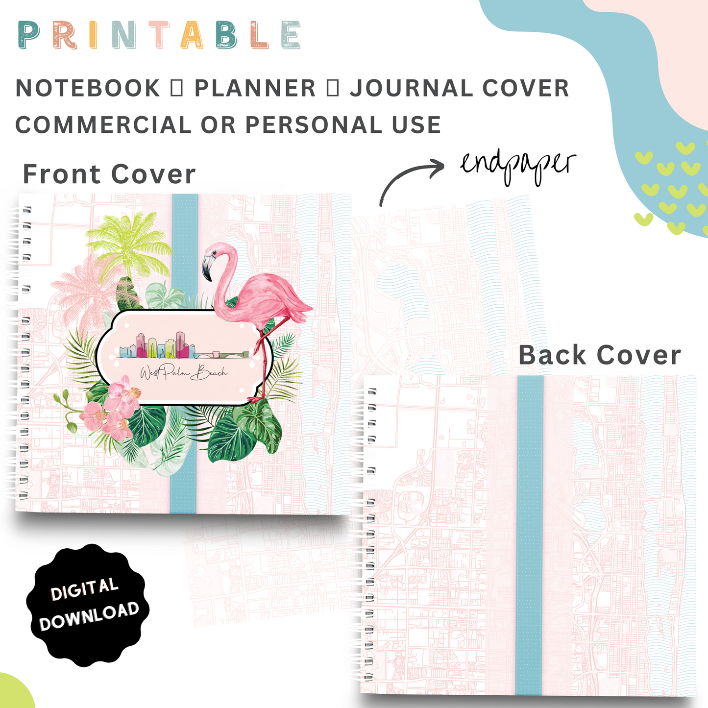 Planner me to - Printable Planner, Journal & Notepad Cove