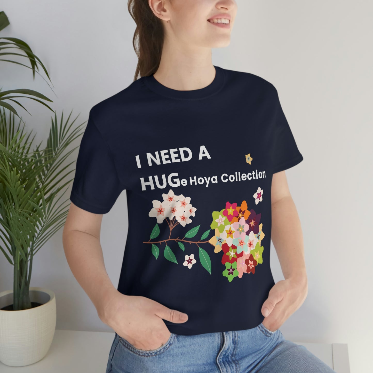 HOYAHOLIC I NEED A HUGE HOYA COLLECTION SHORT SLEEVE TEE