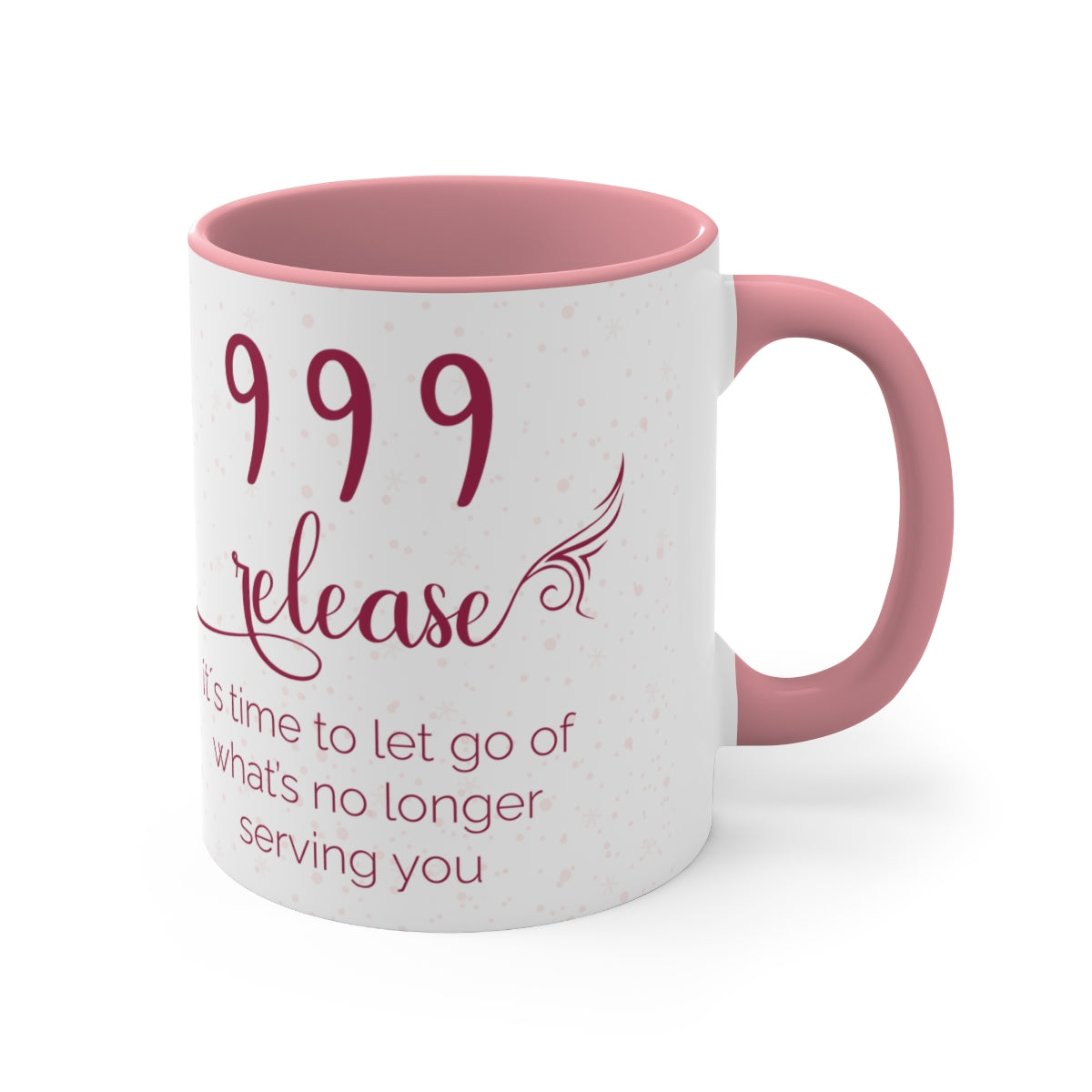 ANGEL NUMBER 999 JAZZBERRY MUG, 11OZ