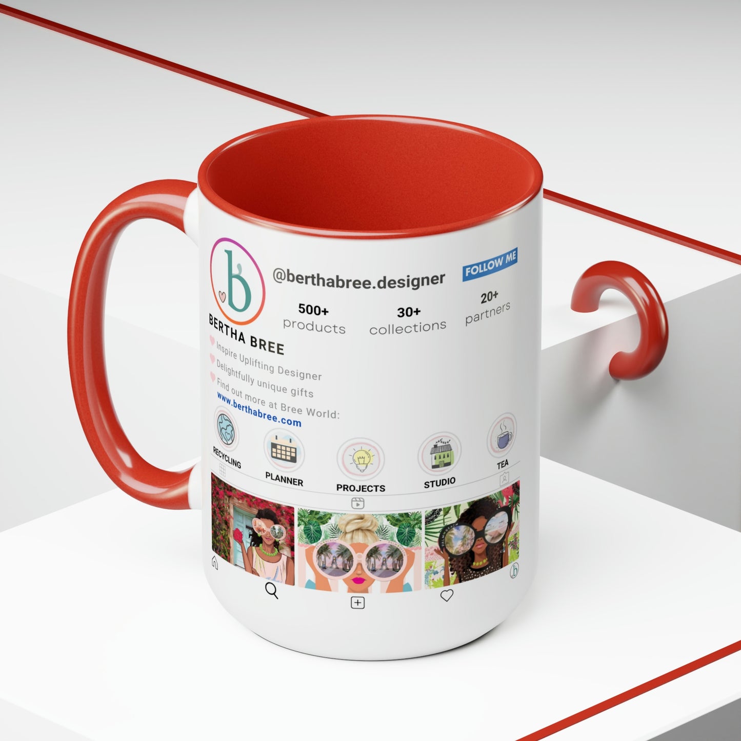 INSTAGRAM PERSONALIZED MUG 15oz