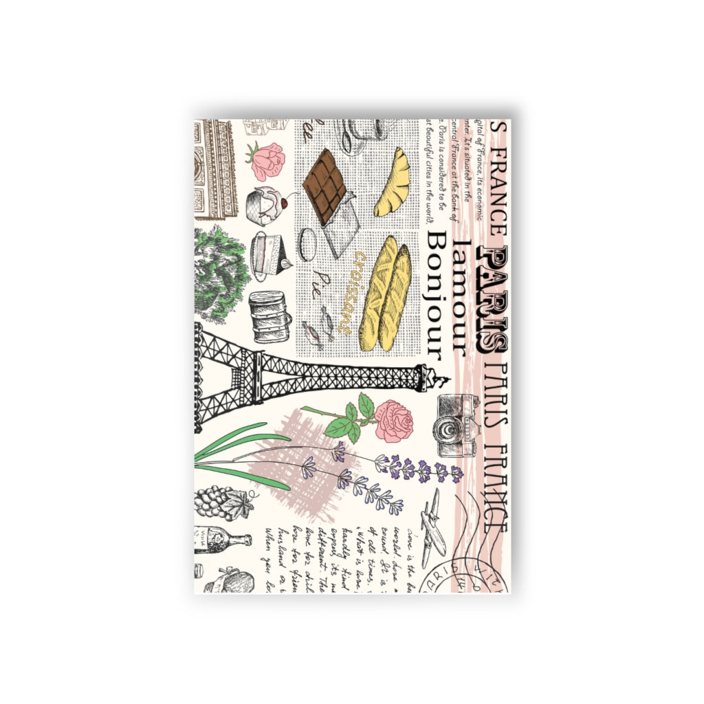 PARIS LAMOUR BONJOUR POSTCARDS (10pcs)