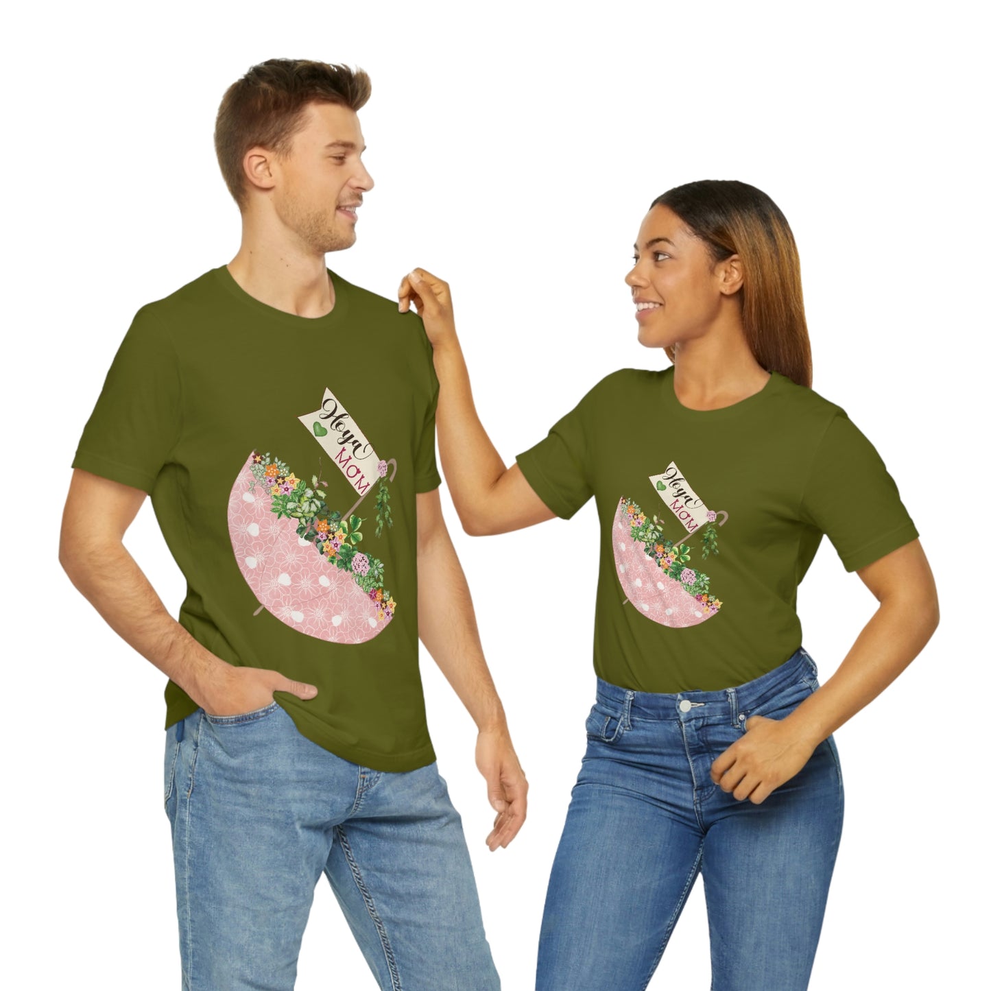 HOYAHOLIC PINK UMBRELLA SHORT SLEEVE TEE