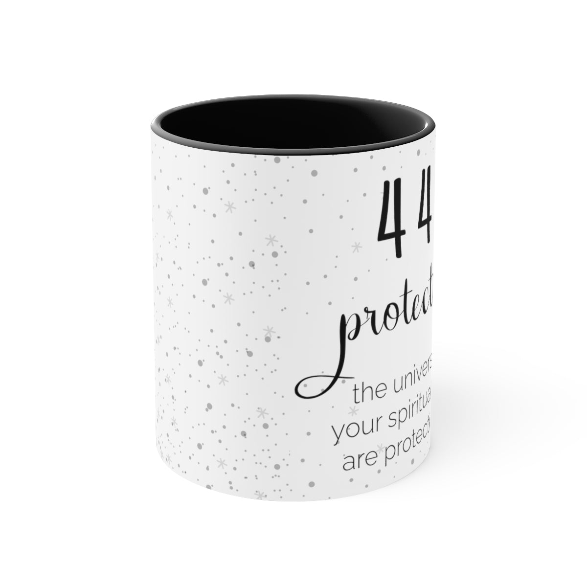 ANGEL NUMBER 444 MUG, 11OZ
