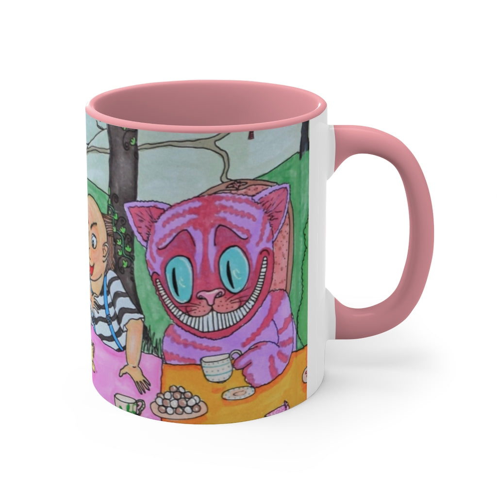 ALICE MUG- WHITE QUEEN, T&T, CHESHIRE CAT