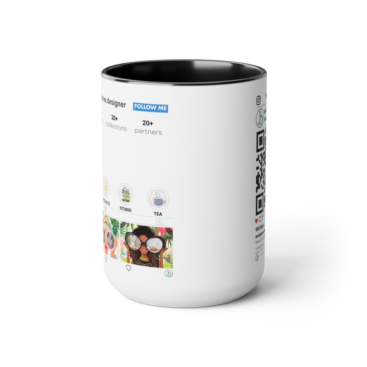 INSTAGRAM PERSONALIZED MUG 15oz