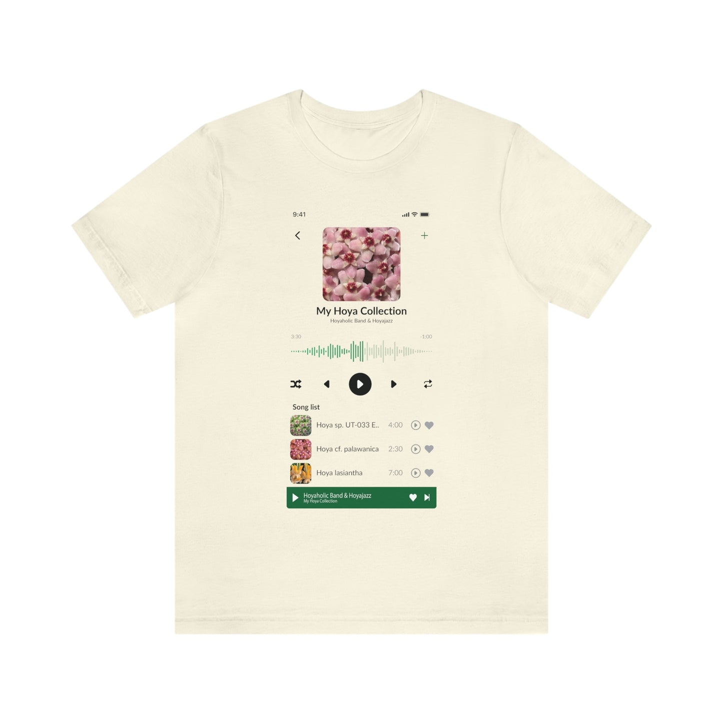 HOYAHOLIC PLAYLIST SHORT SLEEVE TEE