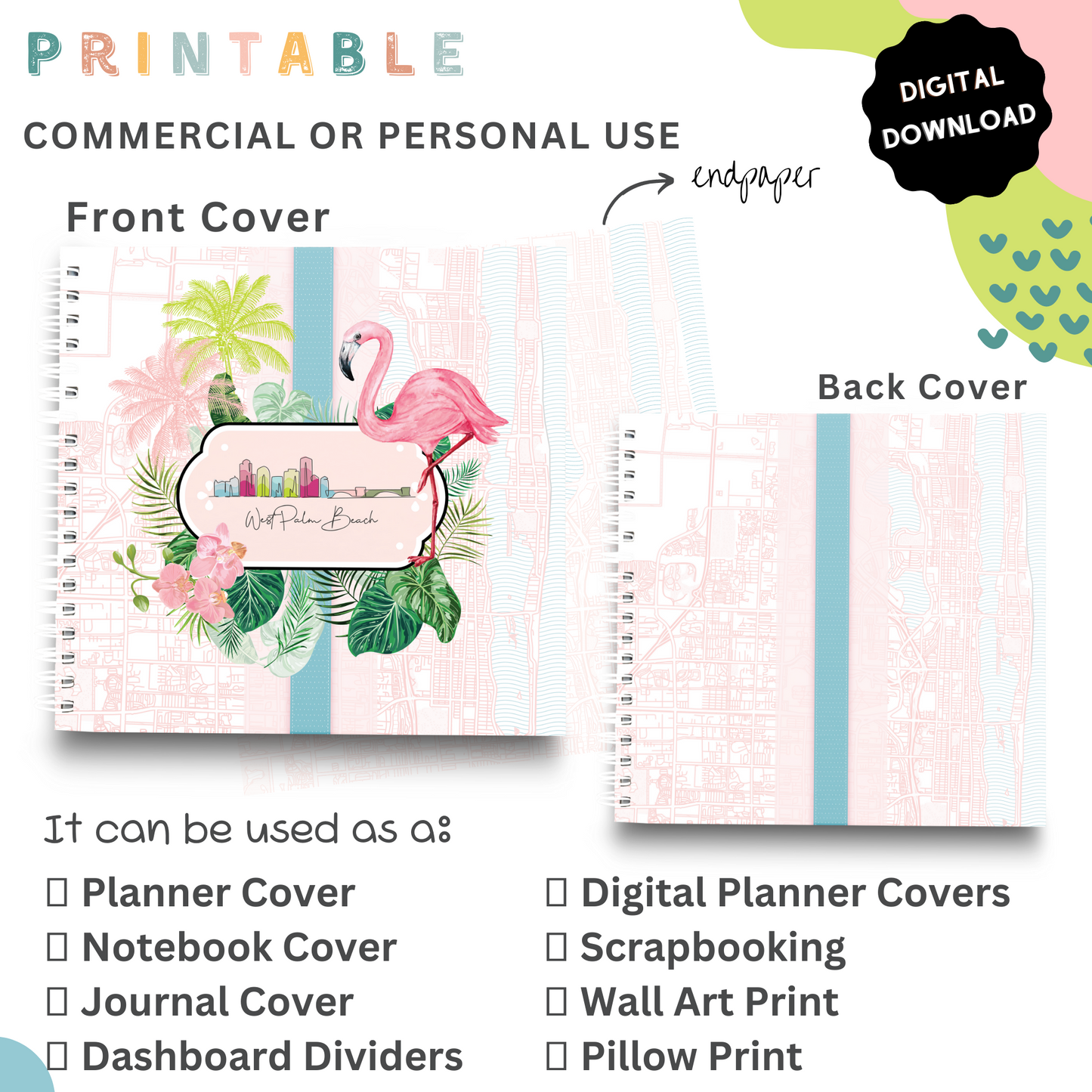 Planner me to - Printable Planner, Journal & Notepad Cove