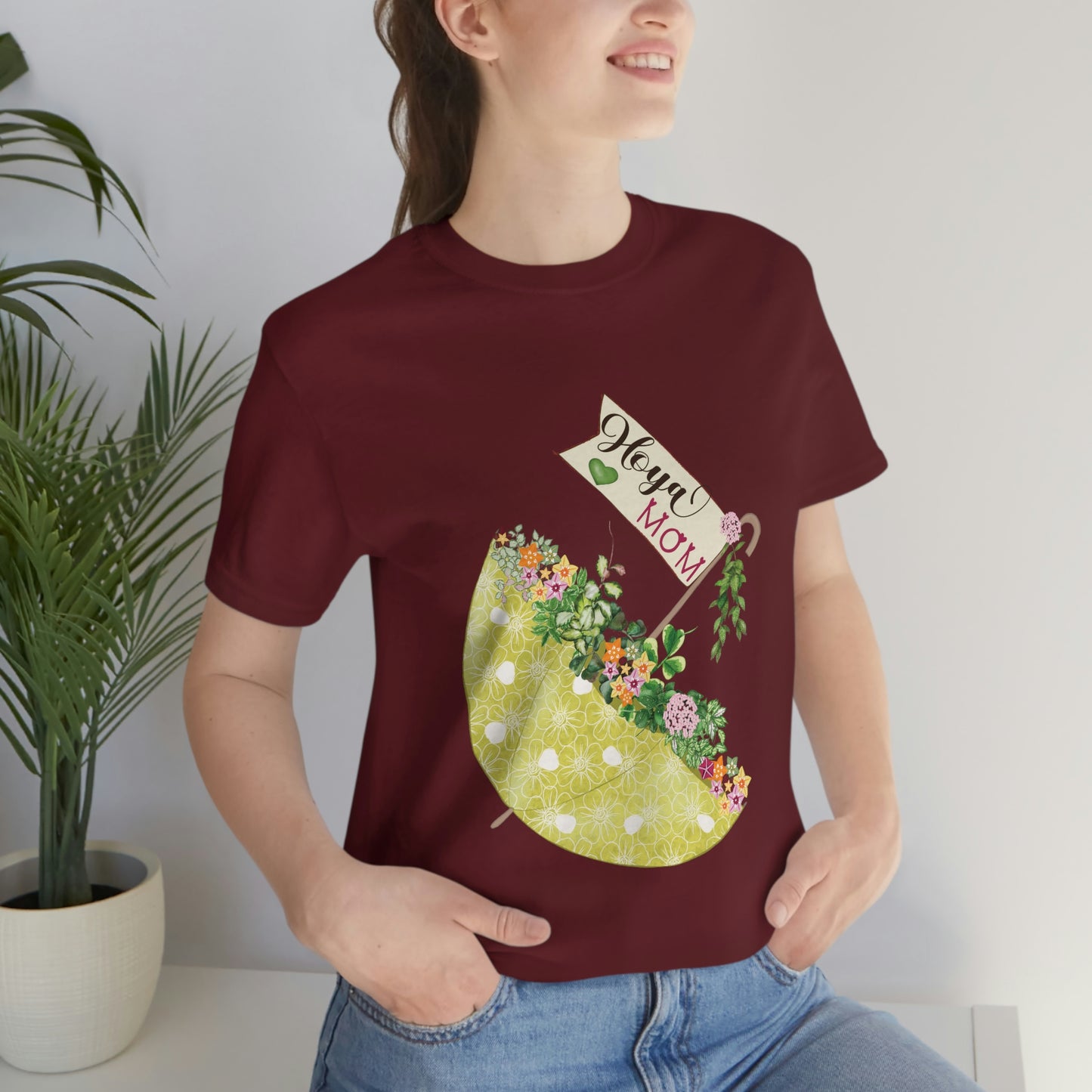 HOYAHOLIC GREEN UMBRELLA SHORT SLEEVE TEE
