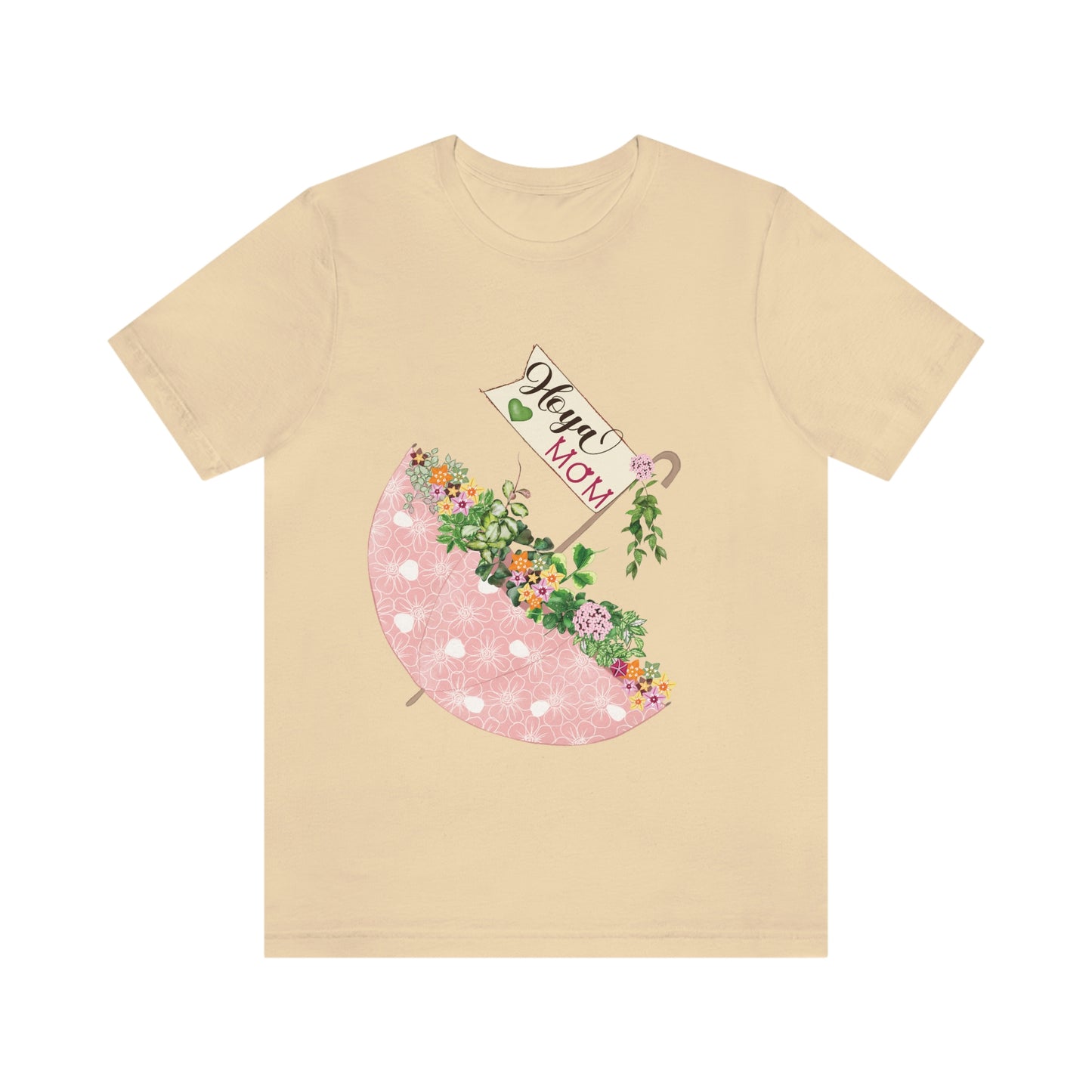 HOYAHOLIC PINK UMBRELLA SHORT SLEEVE TEE