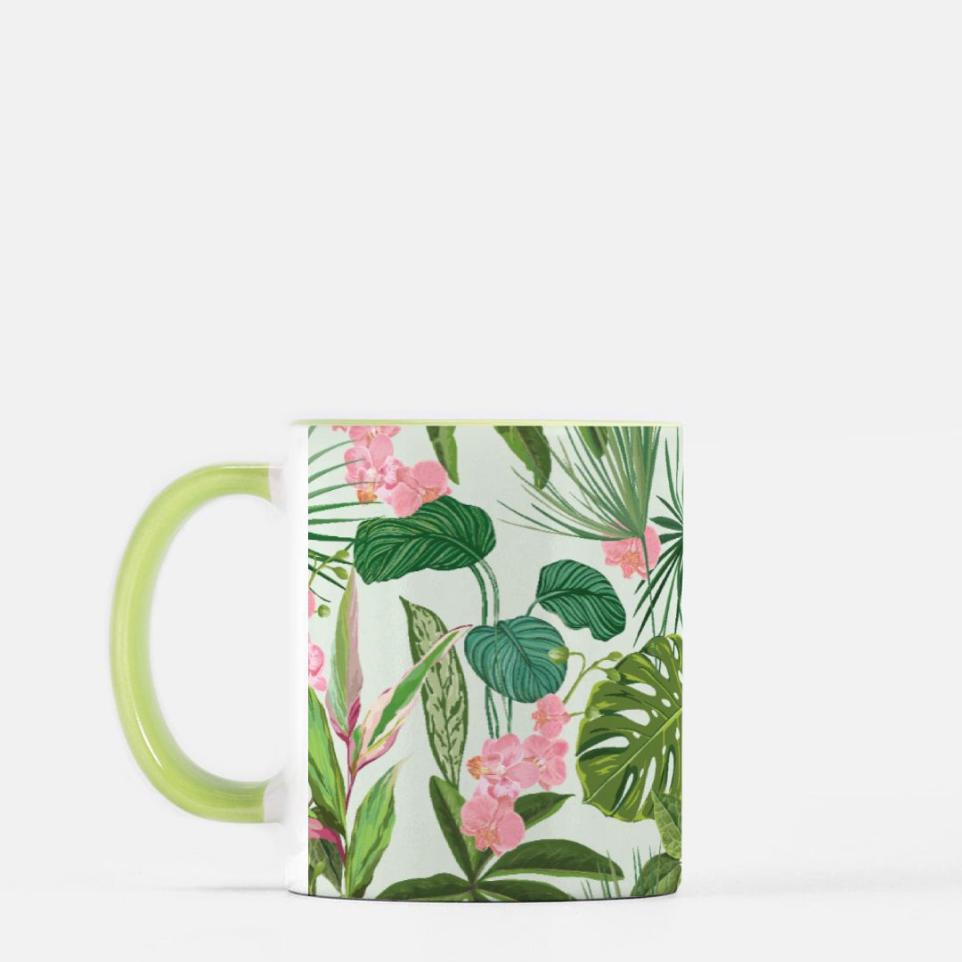 Chris Hobgood Mug 11 oz. (Green + White)