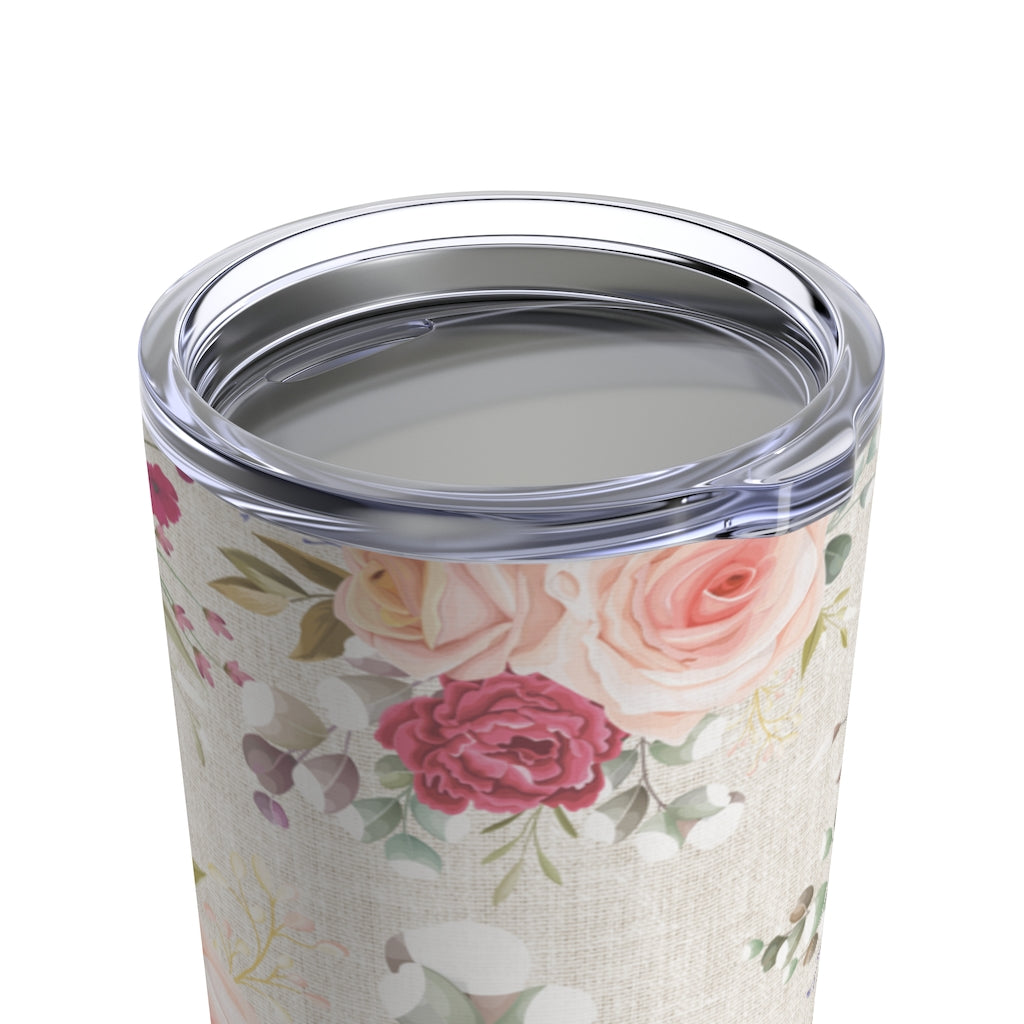 SHABREE SPRING ROSE TUMBLER 20oz
