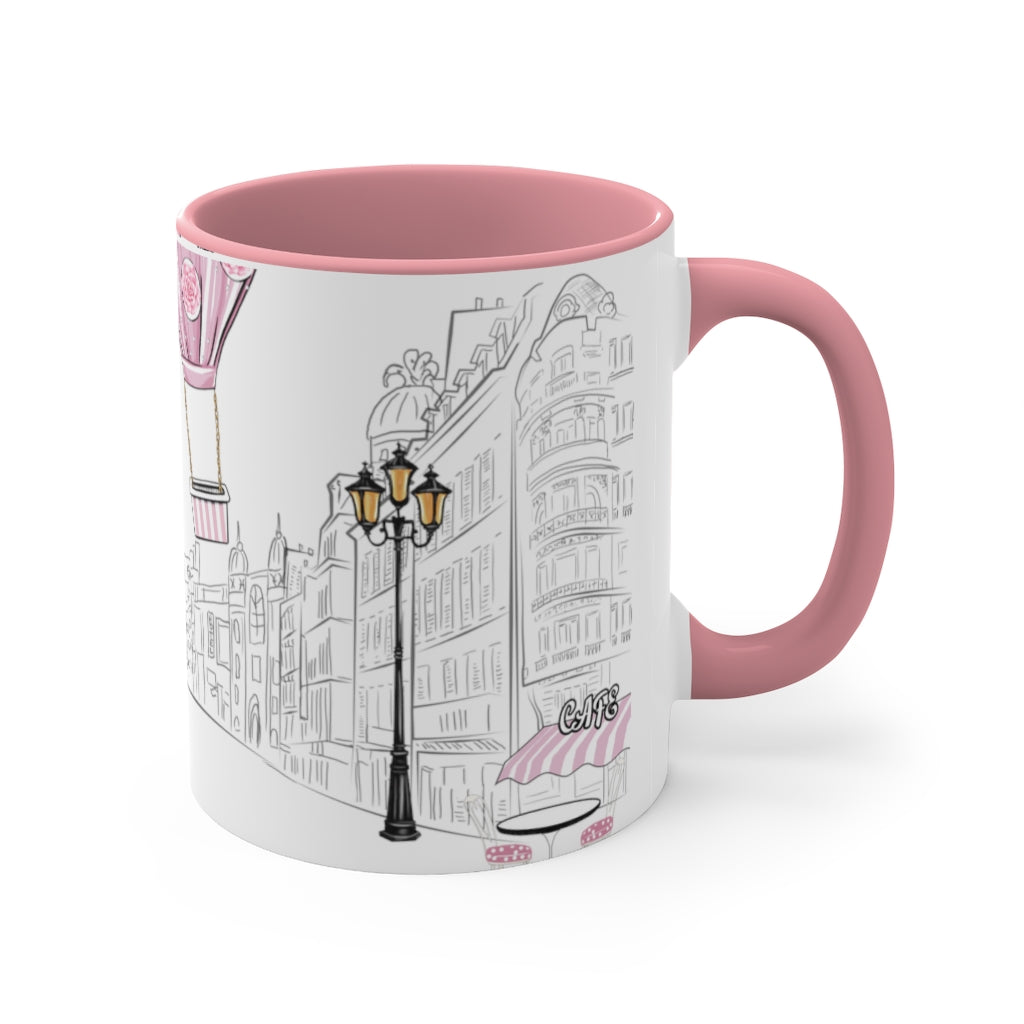 CHARLOTTE IN PARIS COFFEE MUG, 11OZ