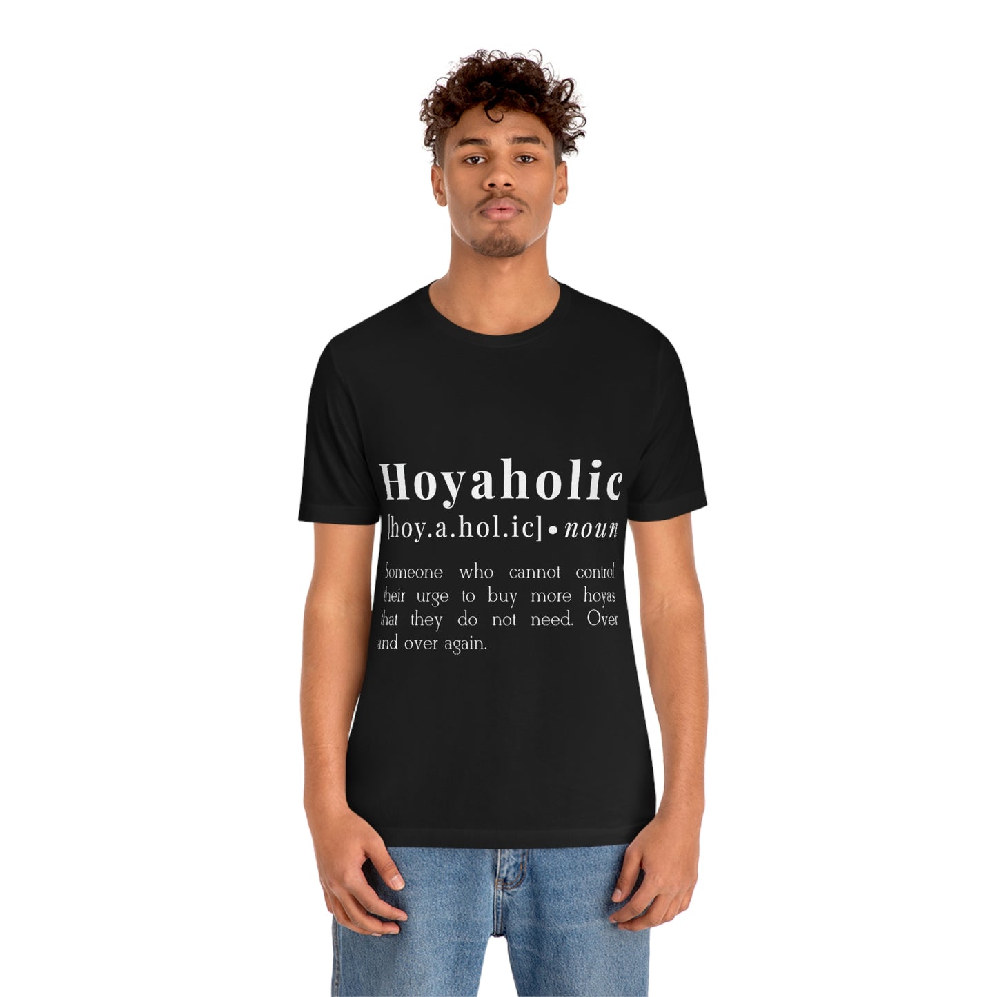 HOYAHOLIC DICTIONARY DEFINITION SHORT SLEEVE TEE