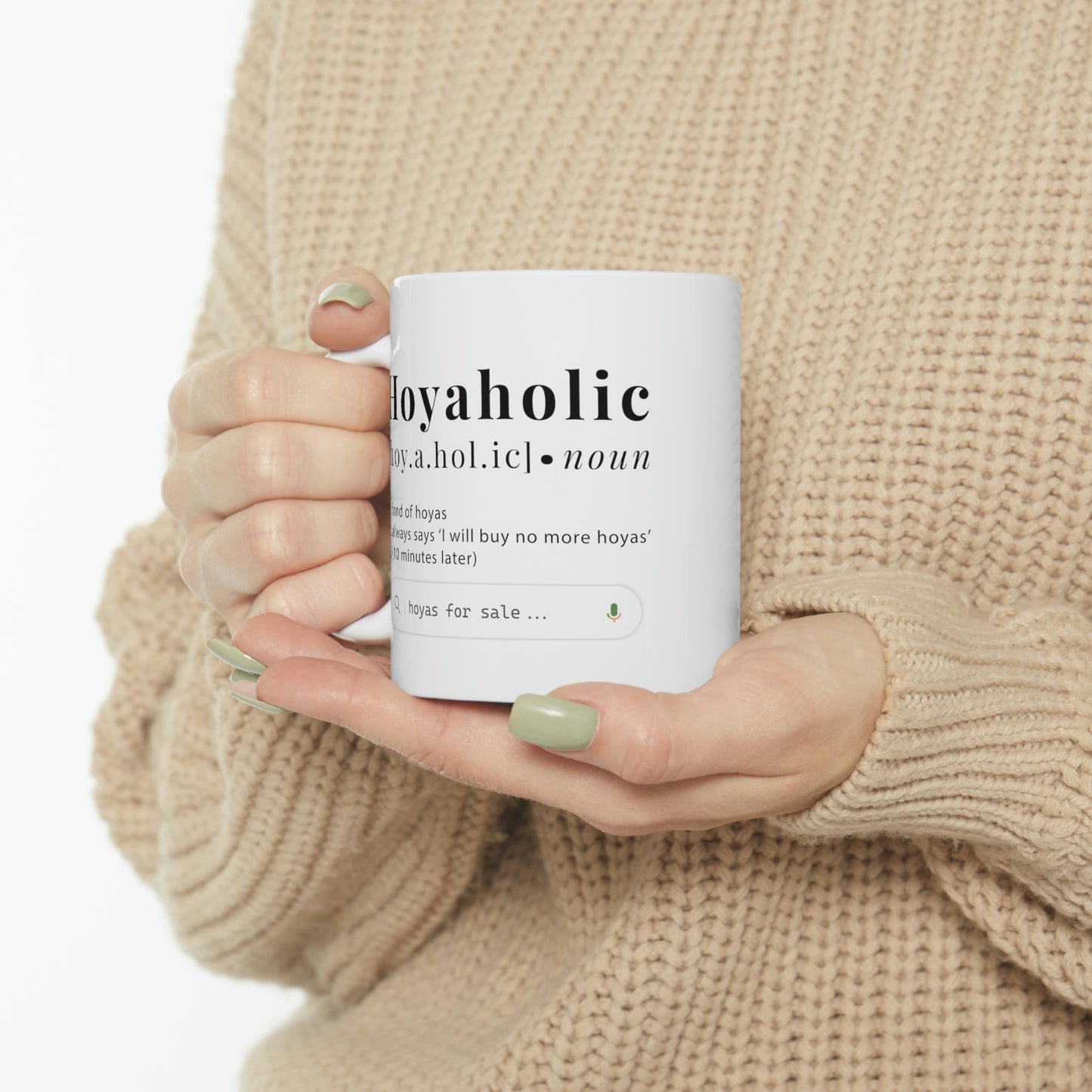 HOYAHOLIC DICTIONARY DEFINITION MUG 11oz