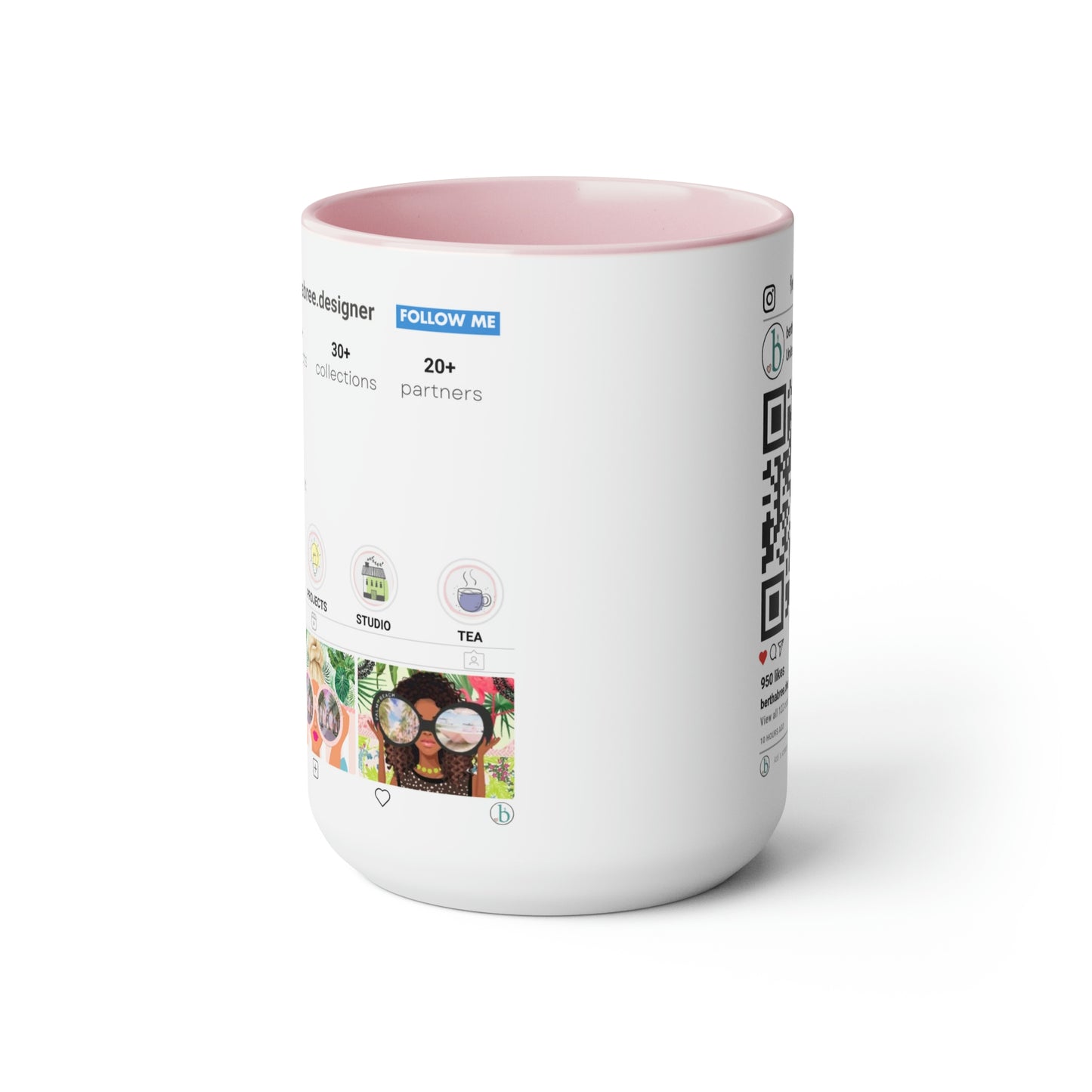 INSTAGRAM PERSONALIZED MUG 15oz