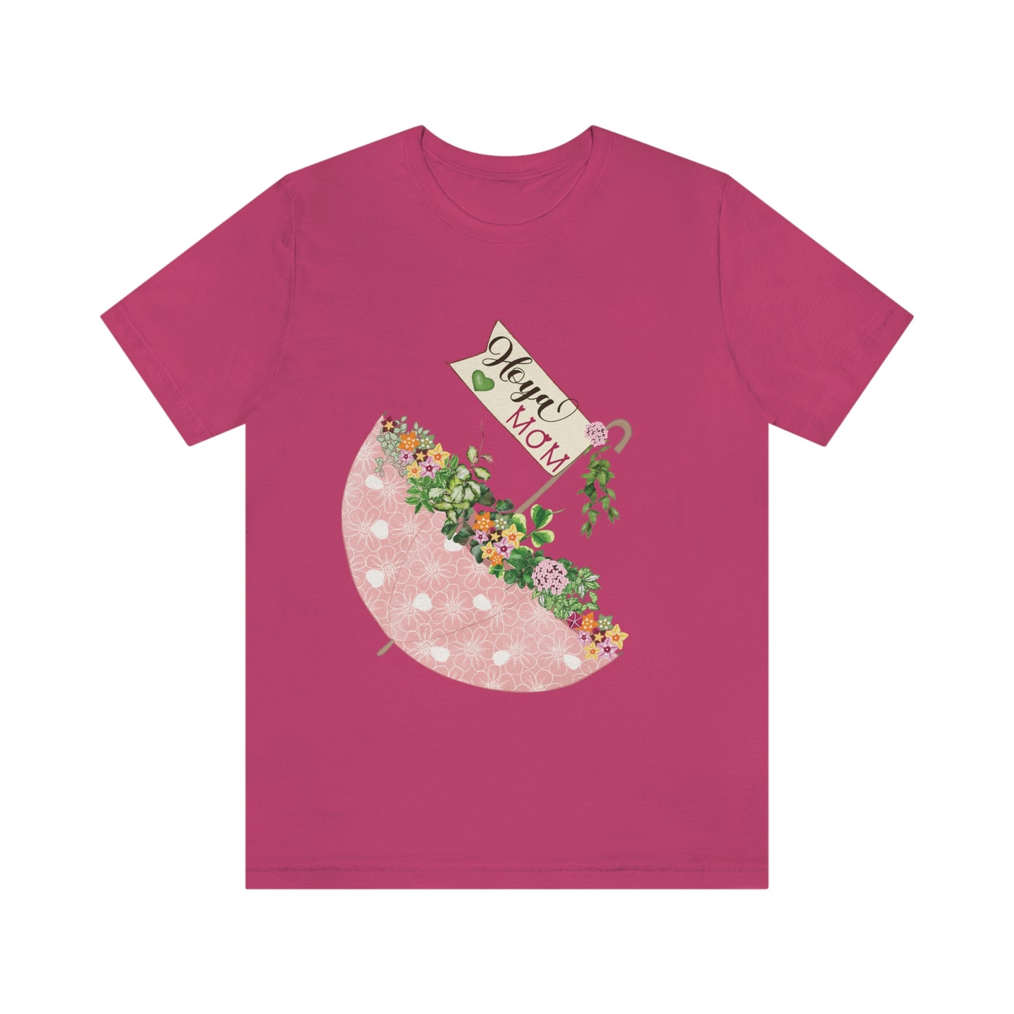 HOYAHOLIC PINK UMBRELLA SHORT SLEEVE TEE