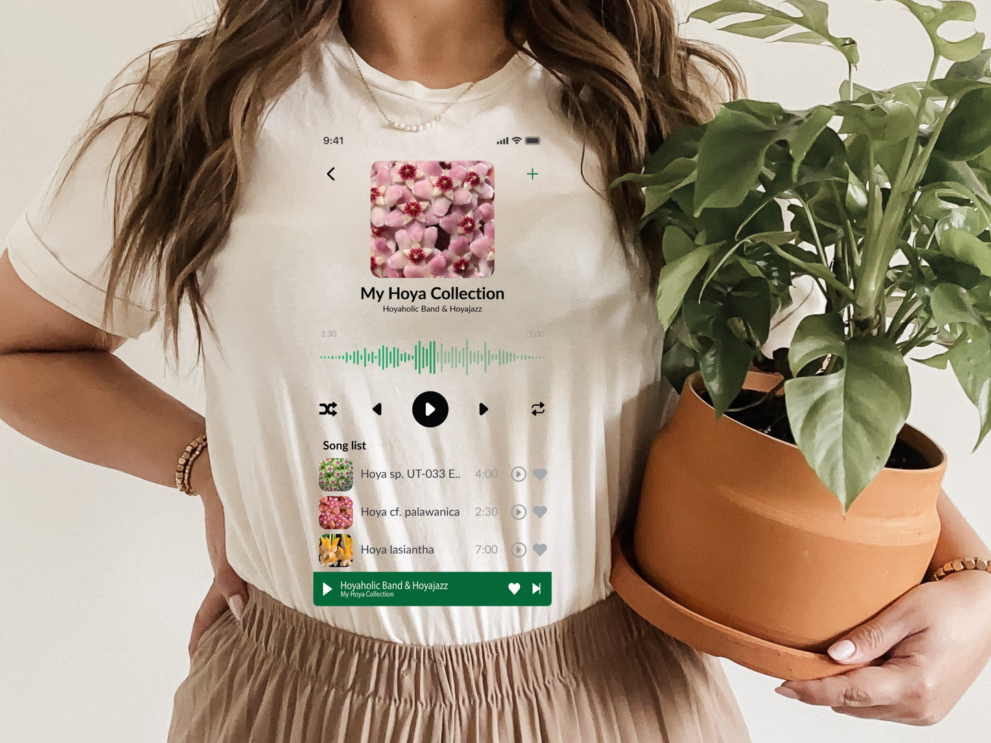 HOYAHOLIC PLAYLIST SHORT SLEEVE TEE