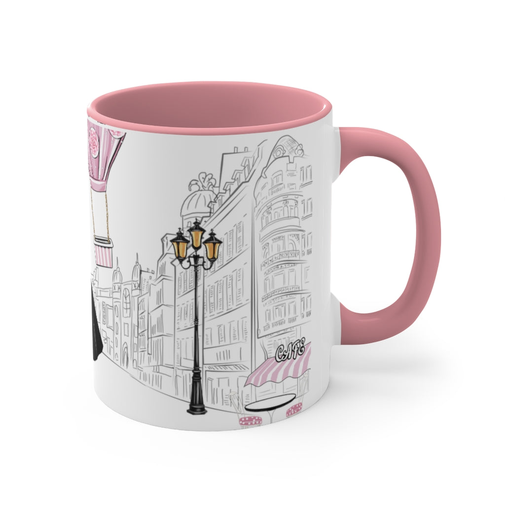 CHARLOTTE IN PARIS COFFEE MUG, 11OZ