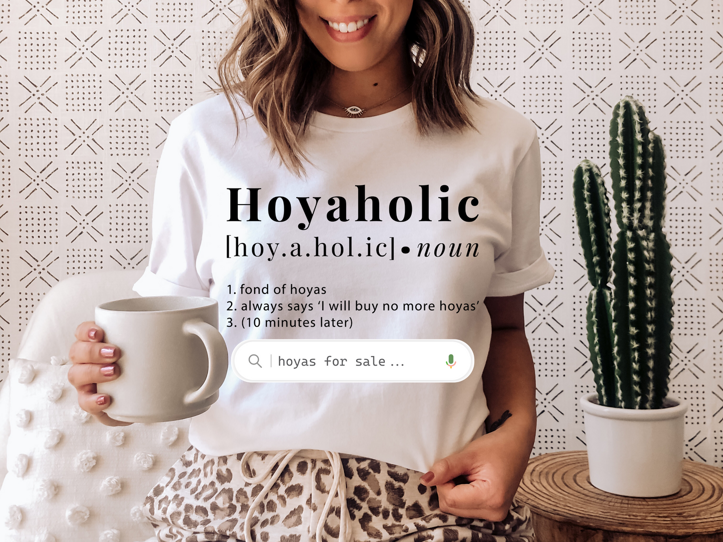 HOYAHOLIC DICTIONARY DEFINITION SHORT SLEEVE TEE