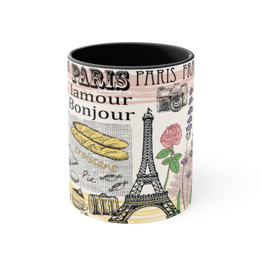 PARIS LAMOUR BONJOUR MUG