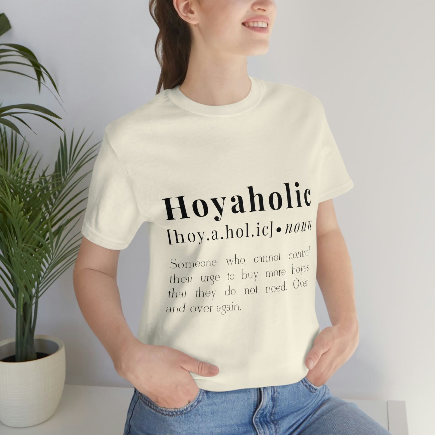 HOYAHOLIC DICTIONARY DEFINITION SHORT SLEEVE TEE