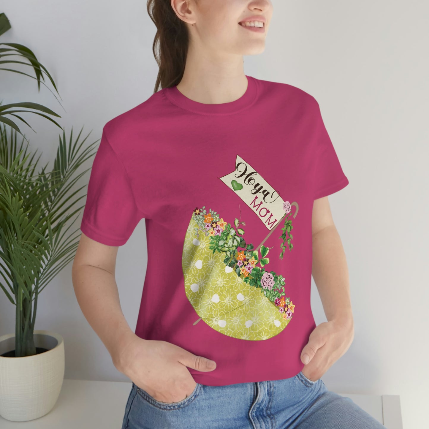 HOYAHOLIC GREEN UMBRELLA SHORT SLEEVE TEE