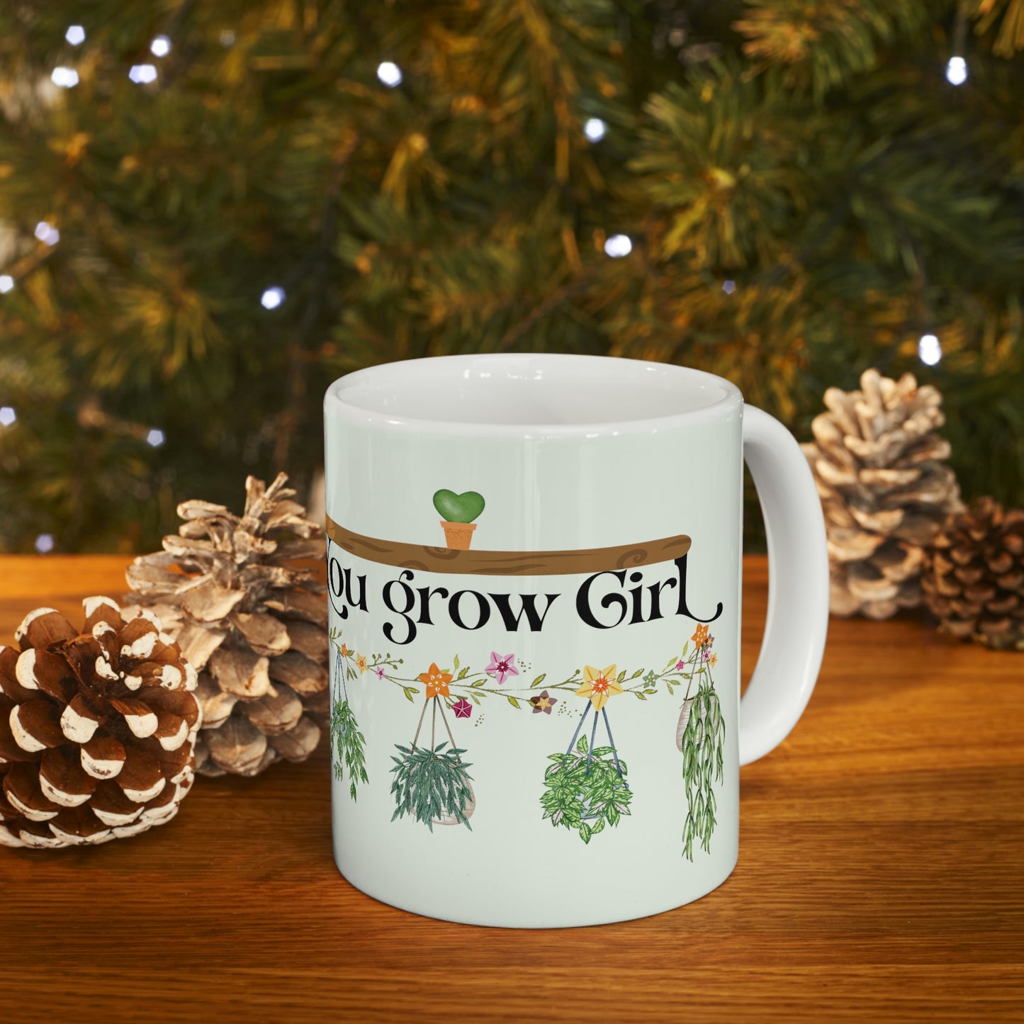HOYAHOLIC YOU GROW GIRL MUG 11oz