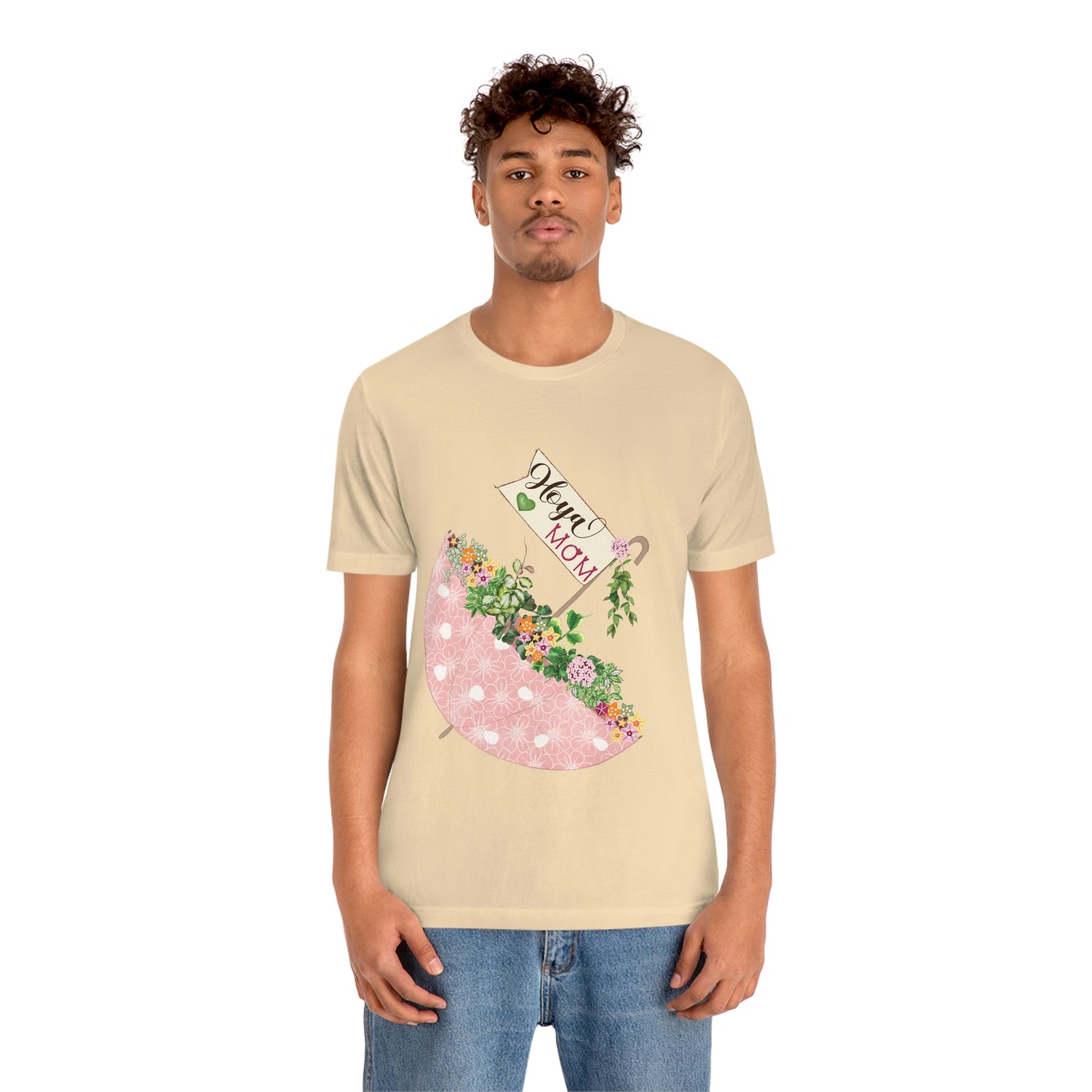HOYAHOLIC PINK UMBRELLA SHORT SLEEVE TEE