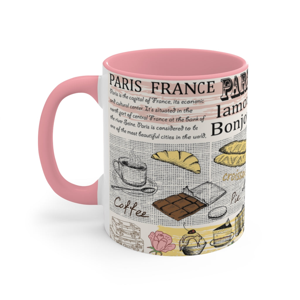 PARIS LAMOUR BONJOUR MUG