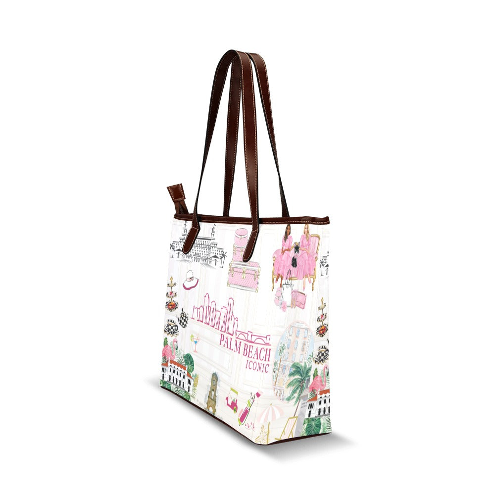 PALM BEACH ICONIC BOOK TOTE